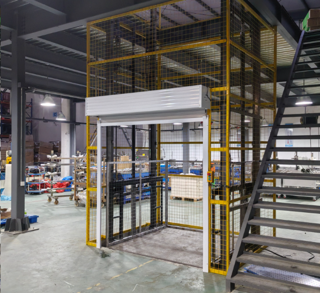 上栗食品厂物料提升