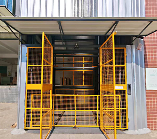 上栗导轨式升降平台